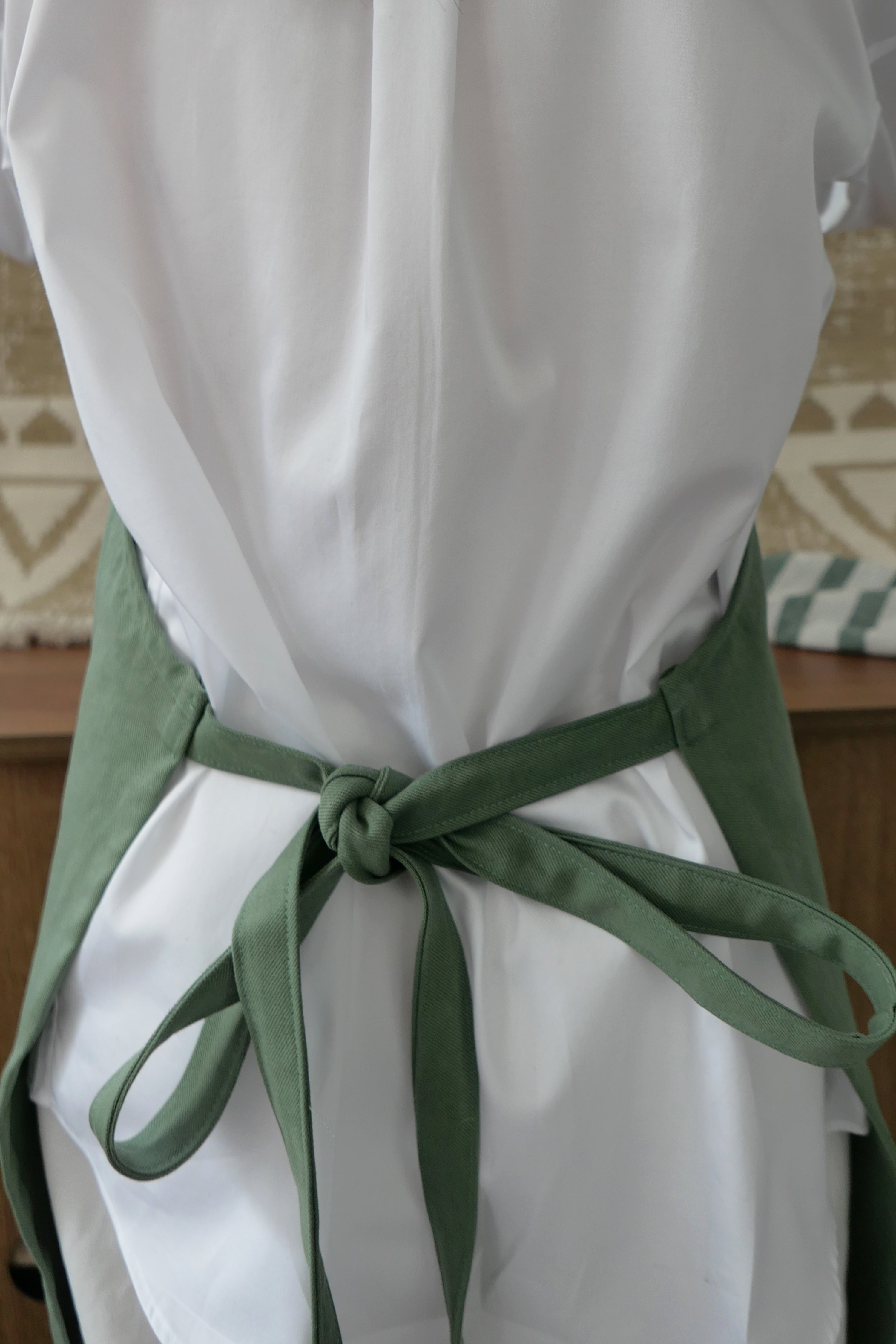 Shell We Cook Apron - Signature Green