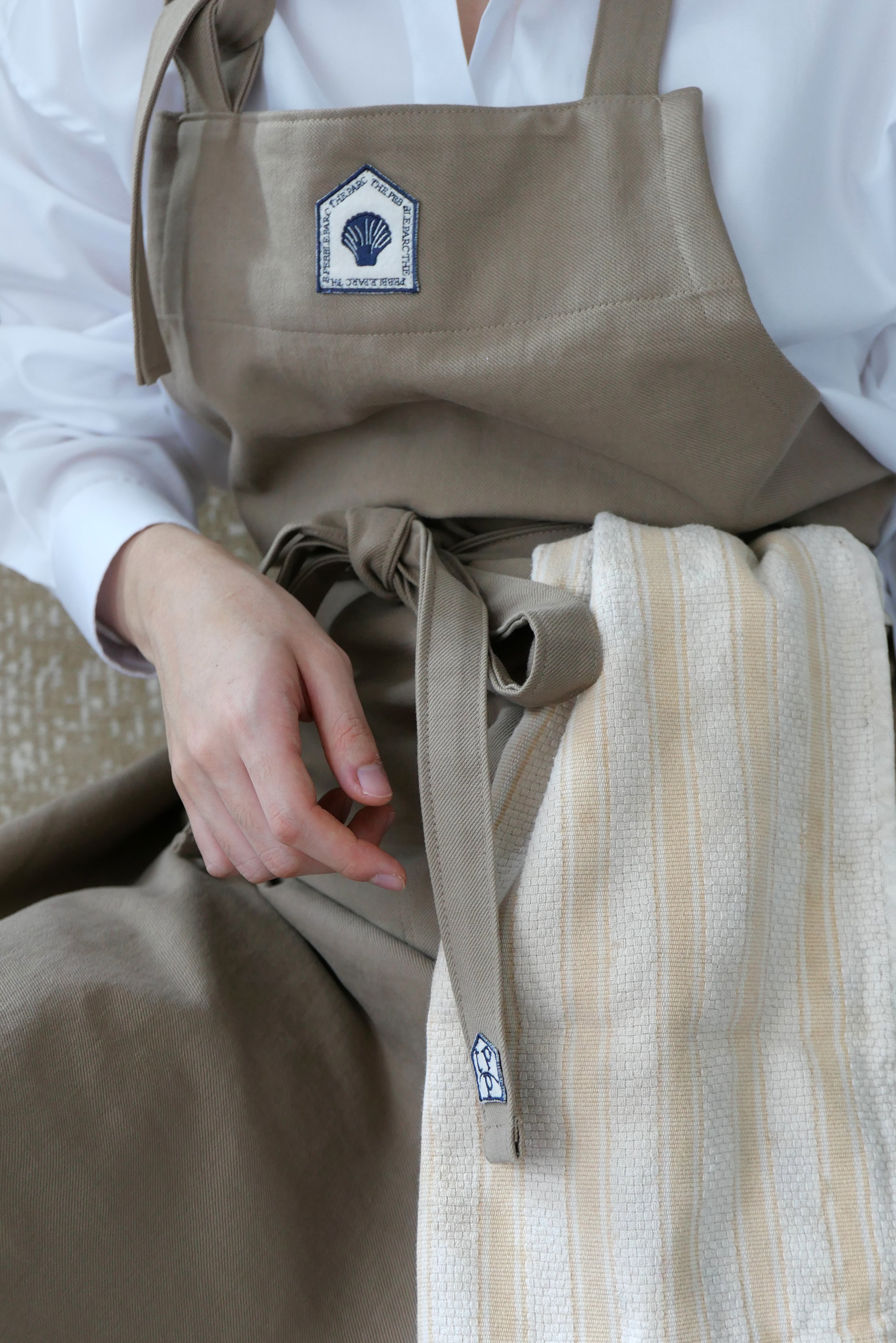 Shell We Cook Apron - Truffle